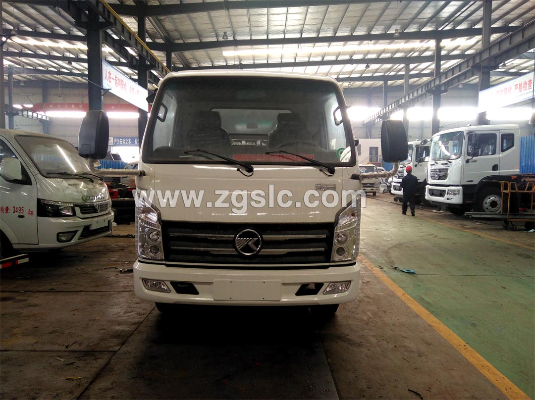 凱馬3.5方藍牌掛桶垃圾車_