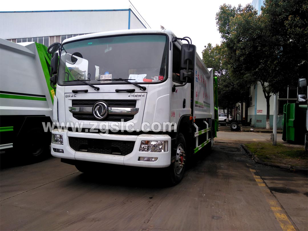 東風D9壓縮式垃圾車_壓縮垃圾車配置參數