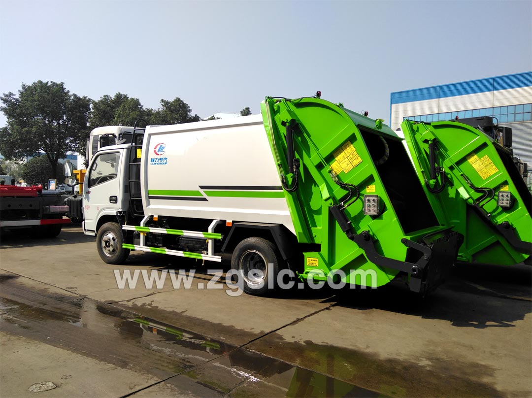 東風小多利卡6方壓縮垃圾車_壓縮垃圾車圖片大全