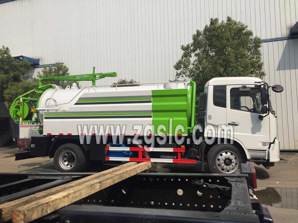 湖北程力東風天錦清洗吸污車（國五）