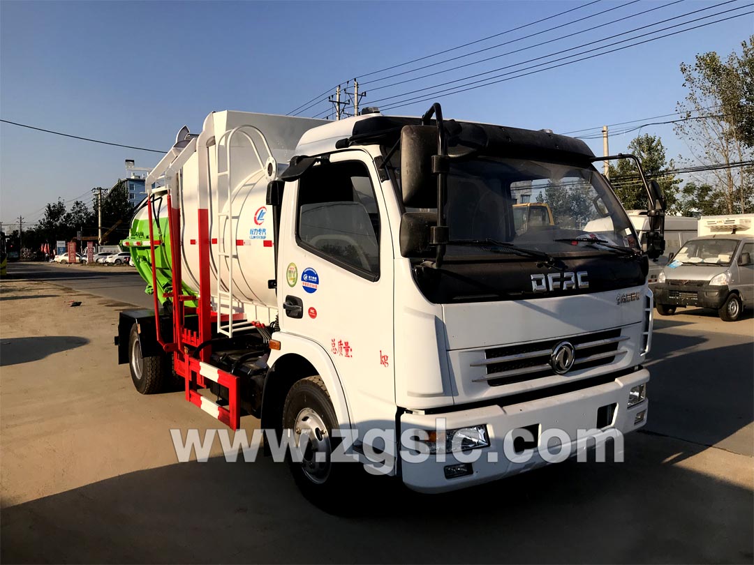 東風(fēng)大多利卡6方餐廚垃圾車_餐廚垃圾車多少錢一輛？