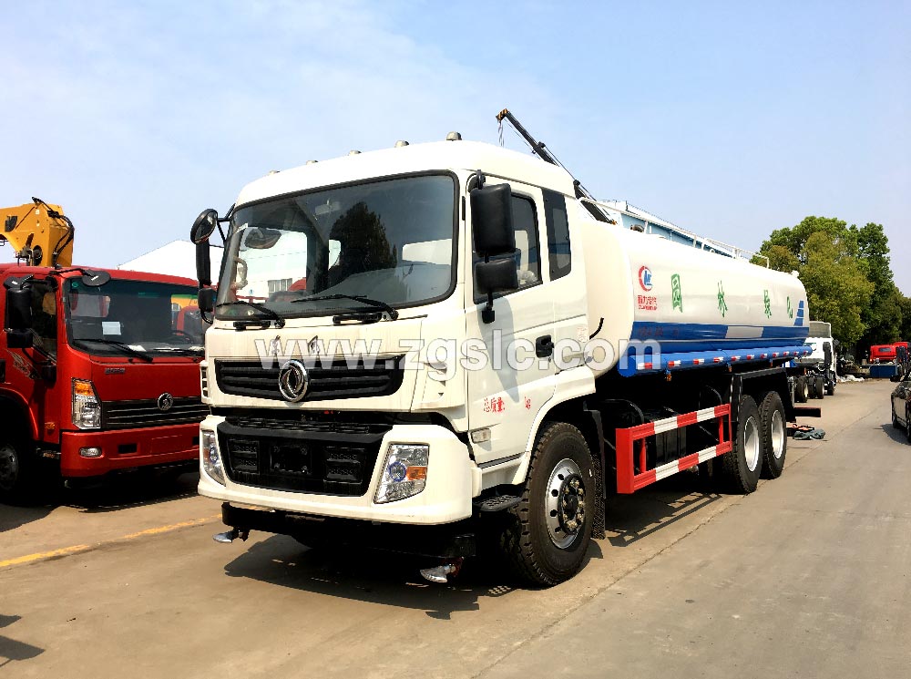 程力東風(fēng)后雙橋22噸灑水車黃牌（國五）