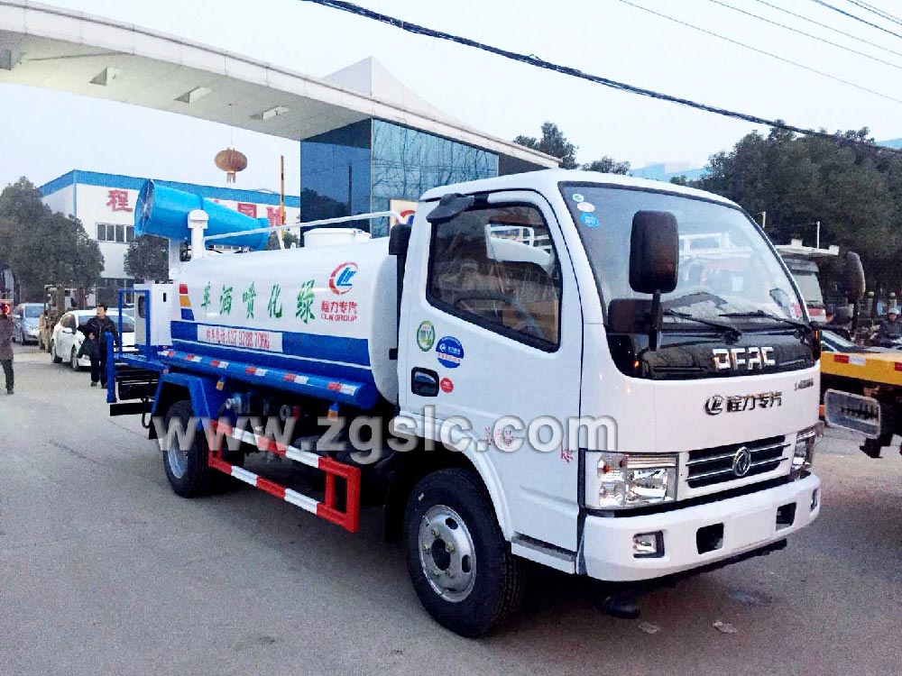 程力東風(fēng)小多利卡噴藥車(chē)黃牌（國(guó)五）