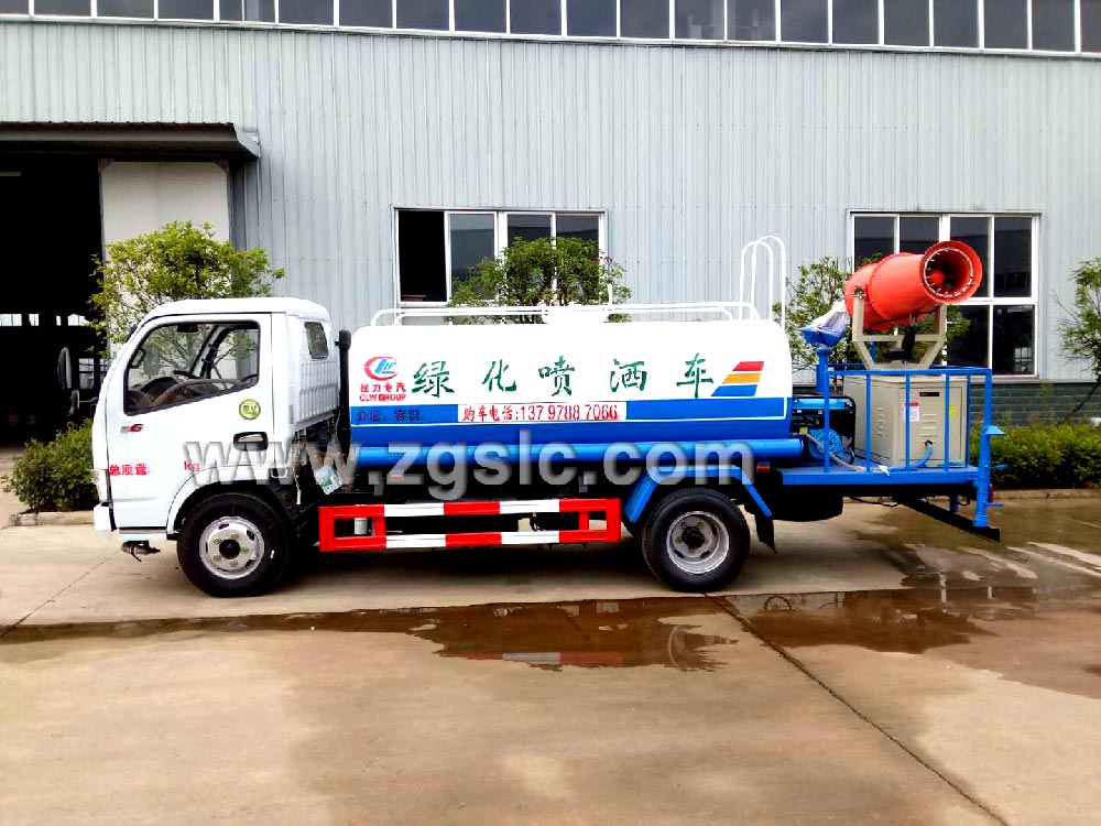 程力東風(fēng)小多利卡噴藥車(chē)黃牌（國(guó)五）