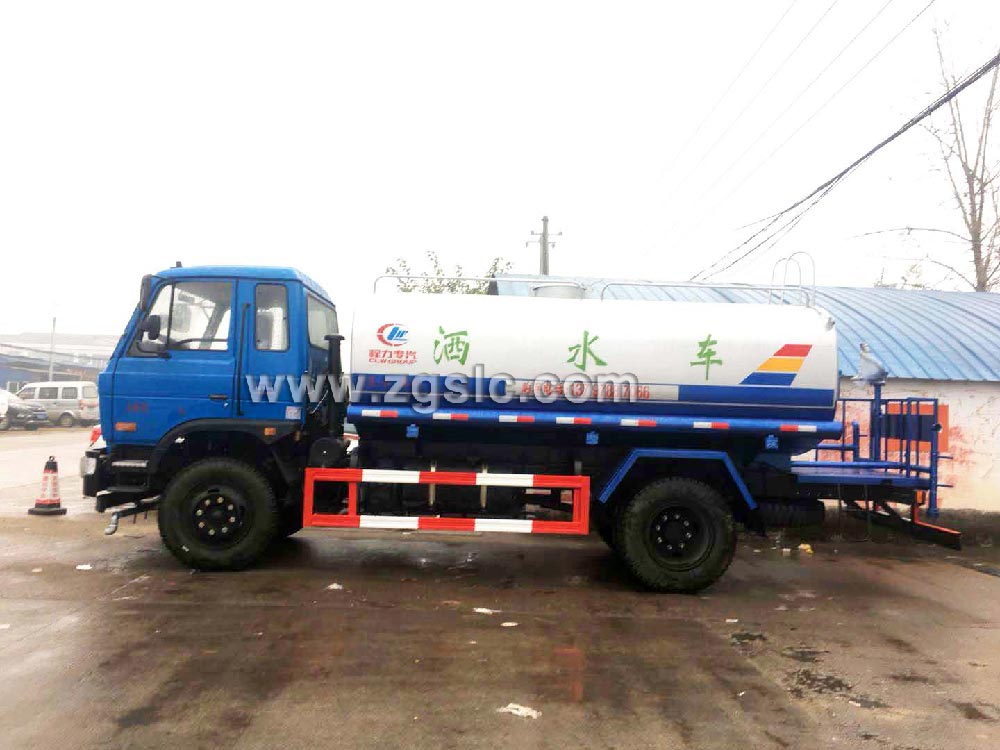 程力12方老款東風145灑水車黃牌（國五）