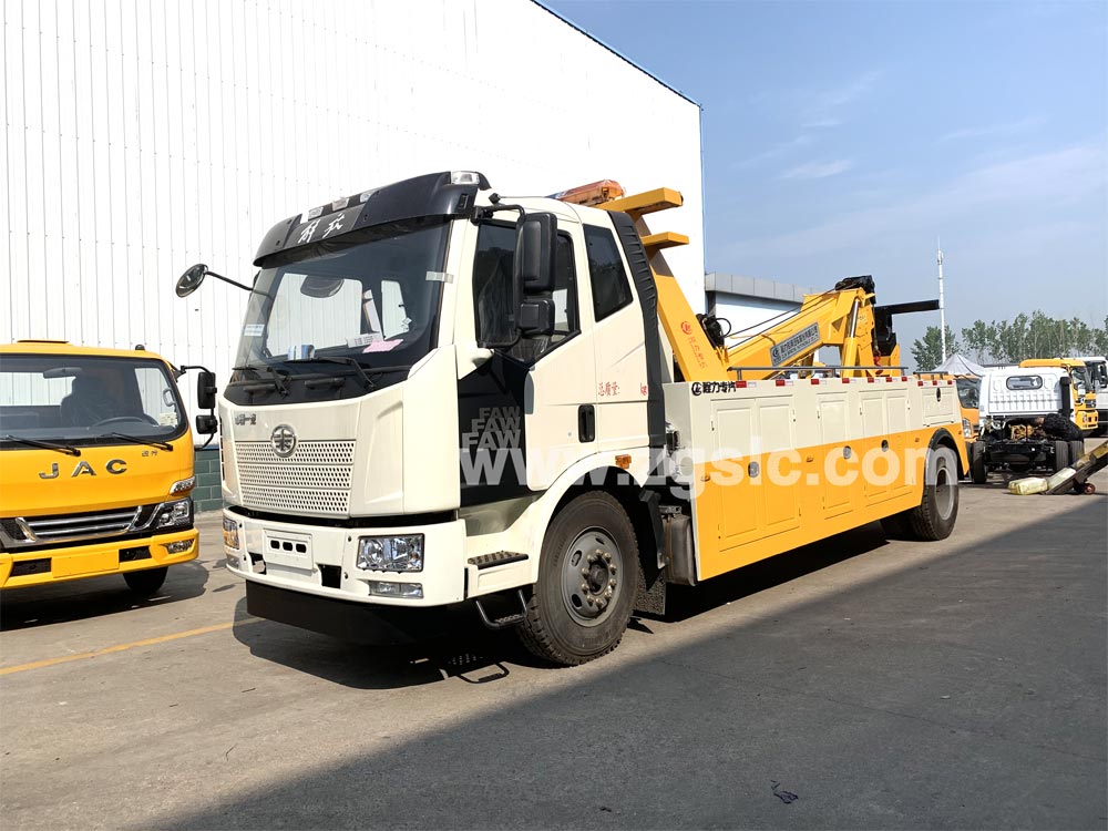 解放聯(lián)體一拖一清障車（國五）