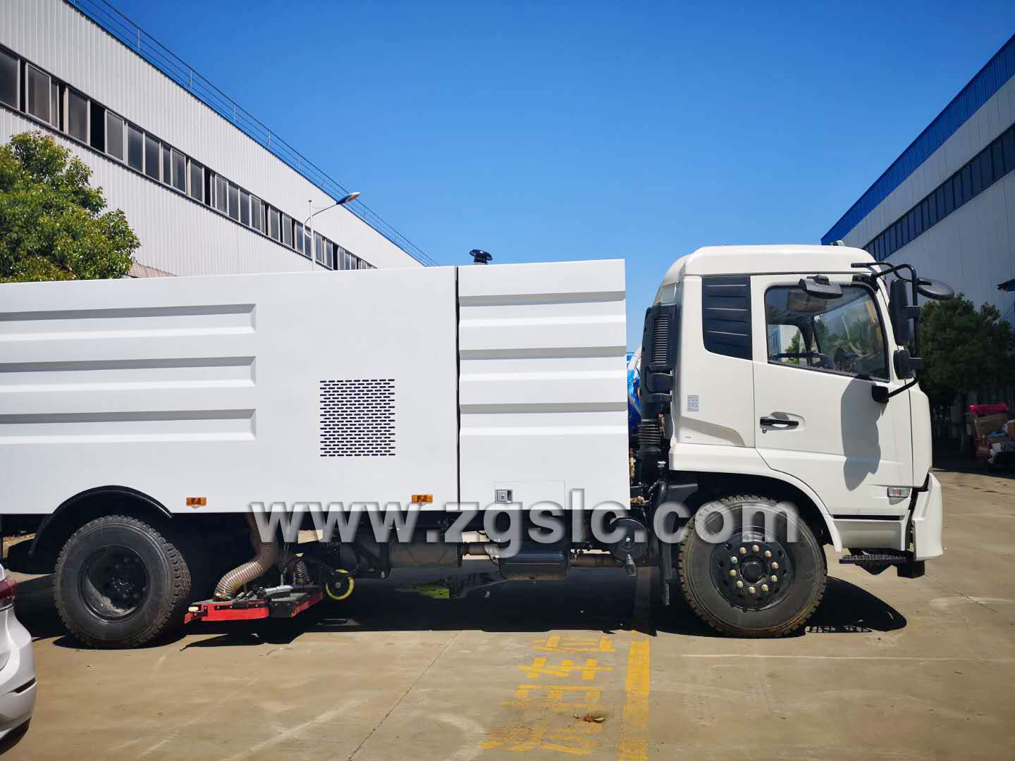 湖北程力東風天錦吸塵車(國五）