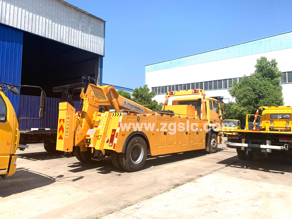 重汽豪瀚聯體一拖一清障車_重汽豪瀚聯體一拖一清障車價格