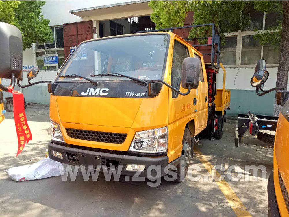 江鈴10米高空作業升降平臺車（國五）那家好