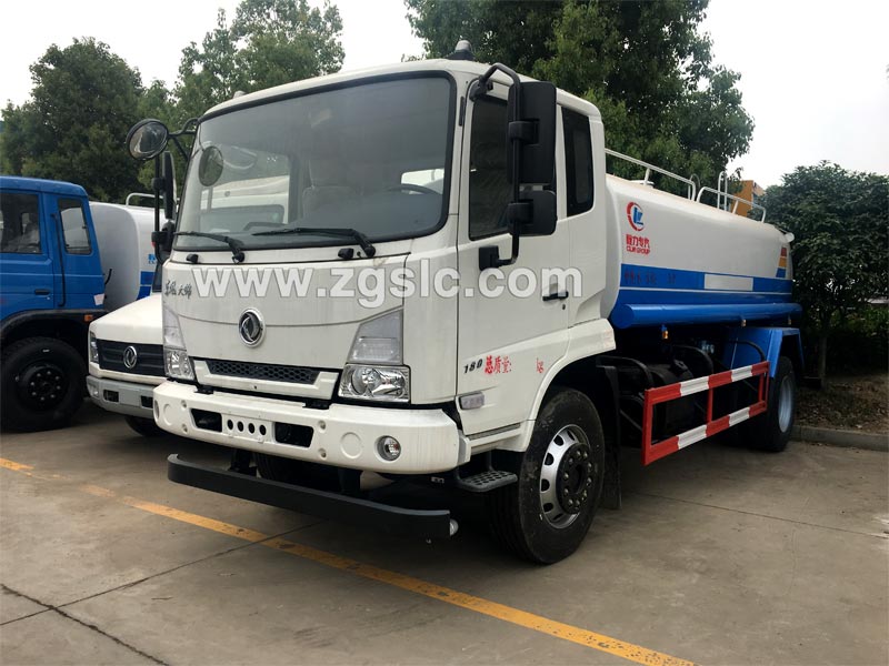 程力12方新款東風天錦灑水車黃牌（國五）