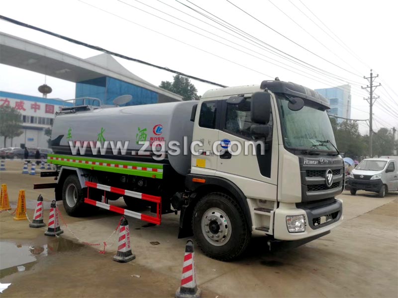 程力集團15方福田瑞沃灑水車黃牌（國五）