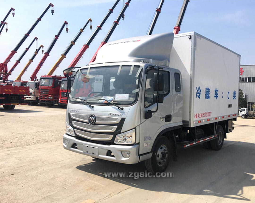 福田歐馬可排半冷藏車價格 福田歐馬可排半冷藏車價格