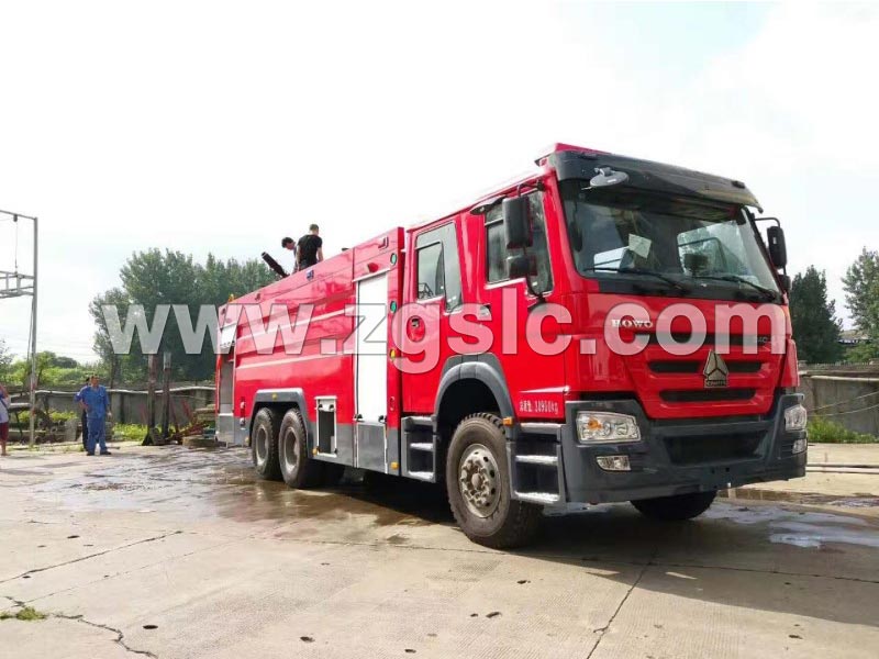 重汽后雙橋16噸水罐泡沫消防車 重汽后雙橋16噸水罐泡沫消防車