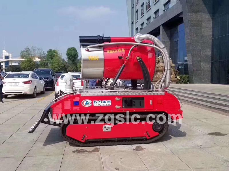 程力集團消防車機器人