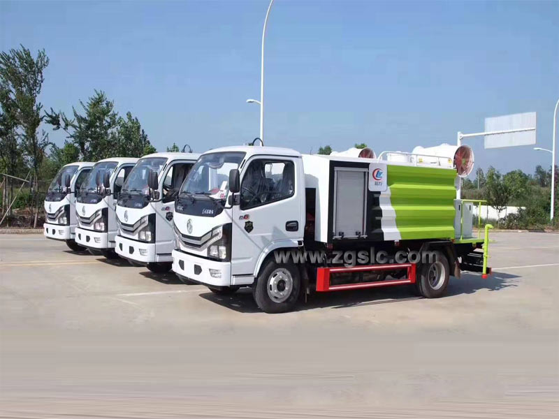 國六東風小多利卡抑塵車_國六小多利卡抑塵車霧炮可以射多少米