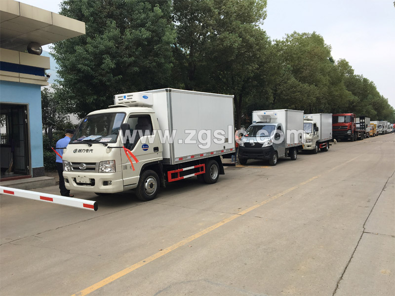 藍牌廂式冷藏車價格 藍牌廂式冷藏車價格