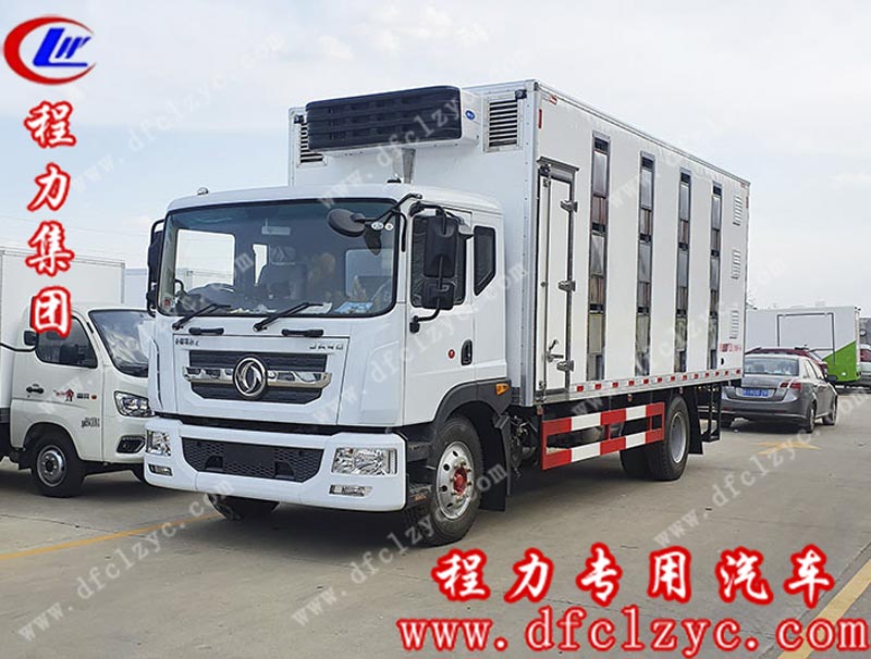 程力專用汽車股份有限公司生產(chǎn)的東風(fēng)D9豬苗運輸車 程力專用汽車股份有限公司生產(chǎn)的東風(fēng)D9豬苗運輸車