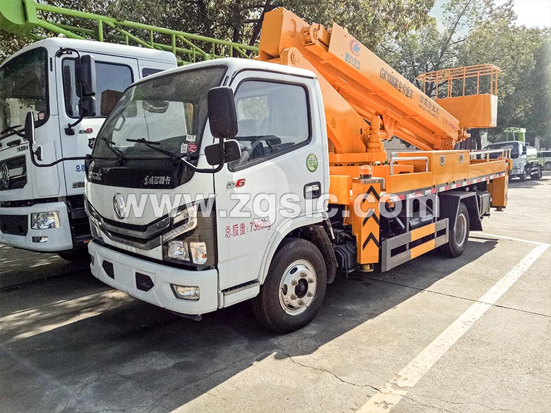 程力國六東風小多利卡18米高空作業車